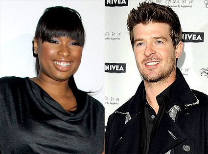 Jennifer Hudson, Robin Thicke Jennifer Hudson, Robin Thicke